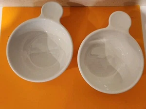 2 White Corningware Grab It Bowls - Picture 1 of 5