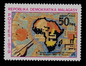 MALAGASY REPUBLIC SCOTT# 601 MNH AIR SAFETY - Picture 1 of 1