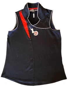 Jamie Sadock Serbatoio da golf con scollo a buco della serratura - Nero/Rosso - Taglia M - Foto 1 di 8