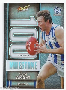 2016 Select Footy Stars Milestone (MG56) Sam WRIGHT North Melbourne - Picture 1 of 1