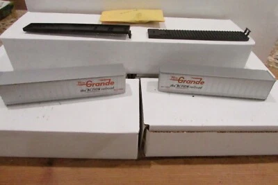 HO Scale (2) Rio Grande Trailer Kit "The Action Railroad" Lot#3933 - Image 1 of 3
