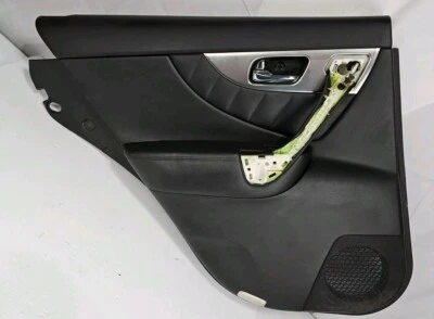 09-11 INFINITI FX35 NEGRO LADO CONDUCTOR INTERIOR PUERTA PANEL MOLDURA OEM  Foto 1 de 4