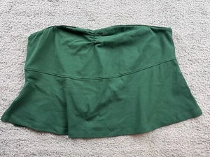 Wild Fable Women's Size 2X Game Day Ribbed Tube Top Green - Picture 1 of 9
