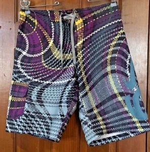Nike Youth M Monster Theme Boardshorts Swim Trunks Black Green Front Pockets - Picture 1 of 6