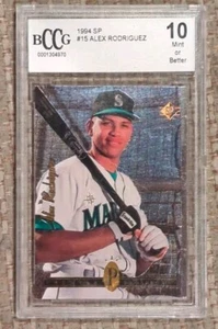 1994 Upper Deck SP #15 Alex Rodriguez Rookie Card BCCG 10 CROSSOVER CANDIDATE RC - Picture 1 of 2