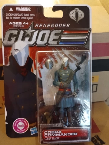 2011 Hasbro G.I. Joe Renegades Cobra Commander Action Figure Brand New Cover