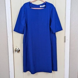 M.M. LaFleur | Bright Indigo Emily 2.0 Dress Size 18 - Picture 1 of 10