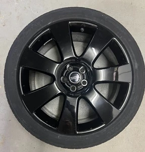 4 Kompletträder Range Rover 22 Zoll Alufelgen, Sport Felgen schwarz - Bild 1 von 4