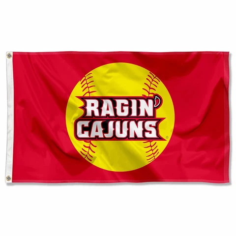 University of Louisiana at Lafayette Ragin Cajuns Baseball 3x5 Foot Flag Cover