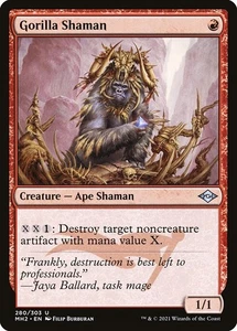 [MTG] Gorilla Shaman (280) (MH2) LP-HP - Bild 1 von 1