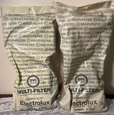 Electrolux Upright Style U 4 Ply Vacuum Cleaner Bags 19 BAGS TOTAL - Image 1 of 4