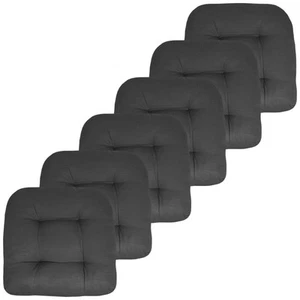 Patio Cushions Outdoor Chair Pads Premium Comfortable Thick Fiber Fill Tufted... - Picture 1 of 4