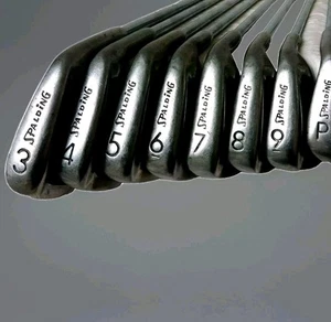 Spalding Molitor Golf Irons Set 3 to 9 Pitch Wedge Putter R/Hand Mens Reg Flex - Picture 1 of 8