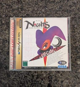 Nights into Dreams (Japanese)  Sega Saturn NTSC-J Japan import 