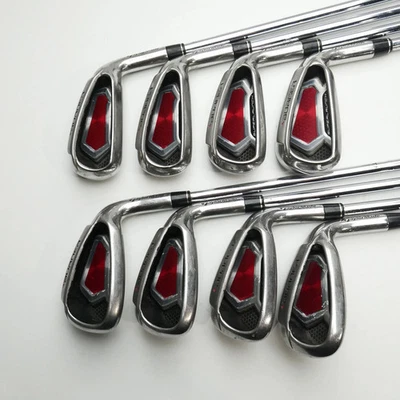 Used TaylorMade Burner Superlaunch Iron Set / 4 - SW / Stiff Flex - Image 1 of 4