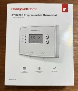 Honeywell Home White RTH221B Programmable Thermostat For At Home Factory Sealed - Picture 1 of 6