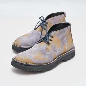 Paul Smith Preston Blue Schuhe Herren UK 8 EU 42 Gelb & Grau Print Drummond - Bild 1 von 17