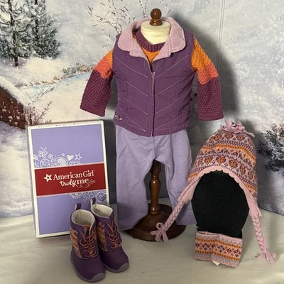 NIÑA AMERICANA - CÁLIDO TRAJE DE INVIERNO CON ACCESORIOS - COMPLETO Foto 1 de 4