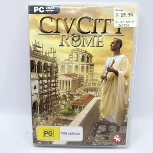 Civcity Rome PC Game 2K DVD ROM - Very Good Condition, With Manual - Picture 1 of 4