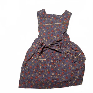 Lacey Lane Girls' Floral Button-Front Dress Size 4 Vintage Style - Picture 1 of 9