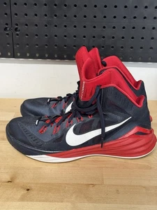 Nike Hyperdunk Mens Basketball Athletic Obsidian Red Black 653640-416 Size 11 - Picture 1 of 8