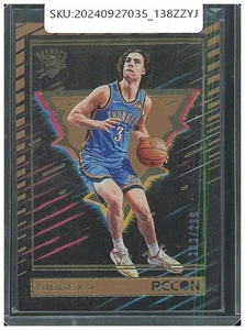 2023 Panini Recon Josh Giddey /199 Base Holo Red #47 - Picture 1 of 2