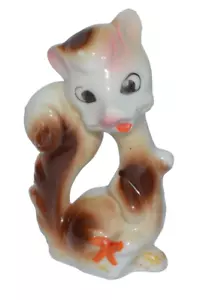Figura Ardilla Vintage Cerámica Hecha en Japón 3.25" Alto - Imagen 1 de 5