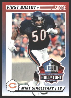 Mike Singletary #4 2024 Score First Ballot Chicago Bears - Image 1 of 2