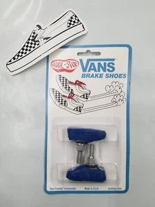 OLD SCHOOL BMX KOOL STOP VANS BRAKE PADS SHOES Blue - Picture 1 of 1