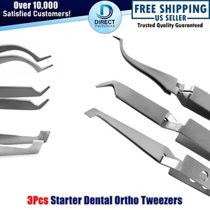 Buccal Tube Bonding Pinzette - Kieferorthopädisch (gerade/winklig/feine Spitzen) für Zahnarzt - Bild 1 von 7