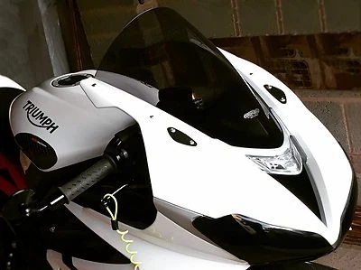 TRIUMPH DAYTONA 675 675R 2013 - 2018 MIRROR BLOCK PLATES PLATE LIFE WARRANTY Foto 1 de 4