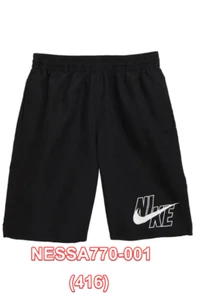 Logo Volley Kids Shorts swimwear swim shorts NIKE NESSA770-001 Black XL - Picture 1 of 4