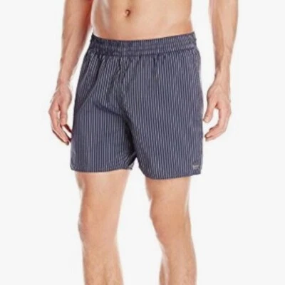 Pantalones cortos de natación Sauvage California | Rayas azules | Talla S | 100 % nailon #0126 Foto 1 de 4