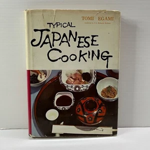Typical Japanese Cooking, Tomi Edami, 1961 Vintage Hardcover Cookery Book HBDJ - Picture 1 of 13