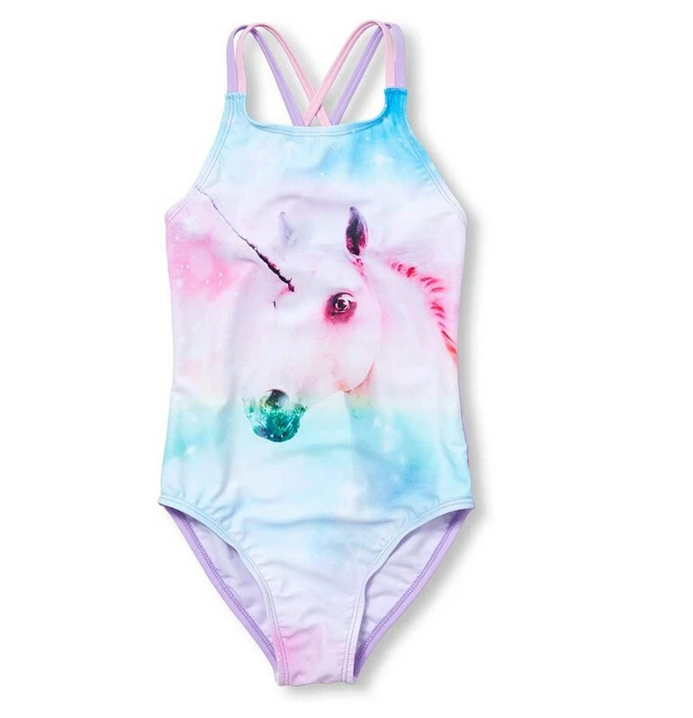 Maiô The Children's Place Big Girls novlety peça única vários tamanhos XS 4 5206 - Imagem 1 de 1