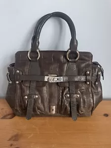 Vintage Modalu Brown Leather Bag - Picture 1 of 10