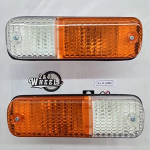Honda Accord 86 87 88 89 Prestige Turn Signal Light Bumper 1Pair Lh/Rh NEW - Picture 1 of 5