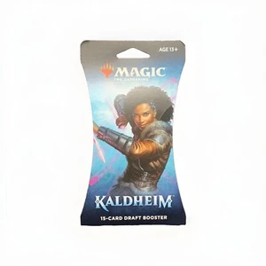 Magic The Gathering Kaldheim 15 Card Draft Booster NEW FACTORY SEALED - Picture 1 of 2