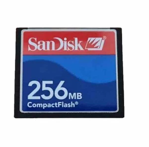 256MB SANDISK COMPACT FLASH CF COMPACTFLASH MEMORY CARD 256 MB - Picture 1 of 1