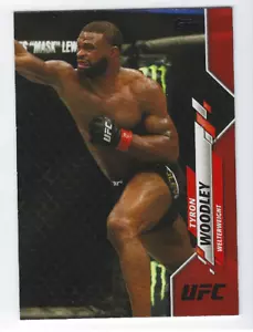 TYRON WOODLEY 2020 TOPPS UFC RED PARALLEL /8 - Picture 1 of 1