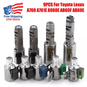 OEM Transmission Solenoid Set Kit For Toyota Lexus A760 A761E A960E AB60F AB60E - Picture 1 of 6