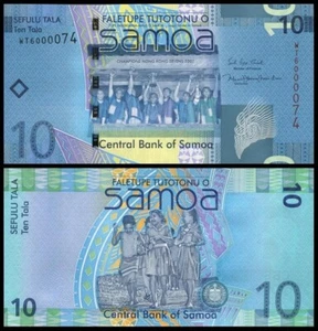 Samoa - 10 Tala 2017 UNC Pick 39c Lemberg-Zp - Picture 1 of 1