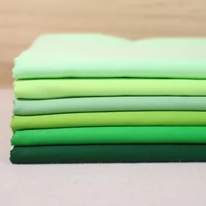 6pc Green Sewing Precut Cotton 10" Squares Quilt Fabric DIY - Picture 1 of 2