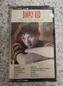 Simply Red - Picture Book Cassette SEALED  - Picture 1 of 4