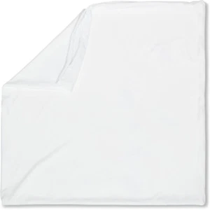 26" x 26" Cover Throw Pillowcases - 85/15 Nylon/Spandex Silky White - Picture 1 of 7