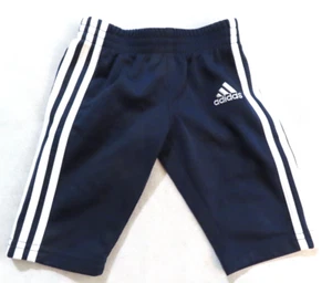 Adidas Blue Shorts Boys Girls Youth 3 Months - Picture 1 of 4