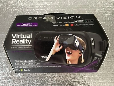 TZUMI Dream Vision Virtual Reality Smartphone Headset fits iPhone & Android New - Image 1 of 4