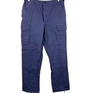 Pantalones tácticos Propper talla mediana 31 a 35 en cintura 32 entrepierna azul bolsillos de carga - Imagen 1 de 5