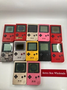 GameBoy Pocket Game Boy lot of 12 Console Japan for parts - Picture 1 of 9