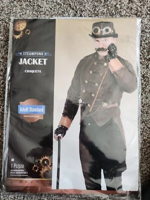 Chaqueta Steampunk Disfraz SOLO CHAQUETA, ADULTO TALLA HASTA TALLA 42 Envío Gratis  Foto 1 de 2
